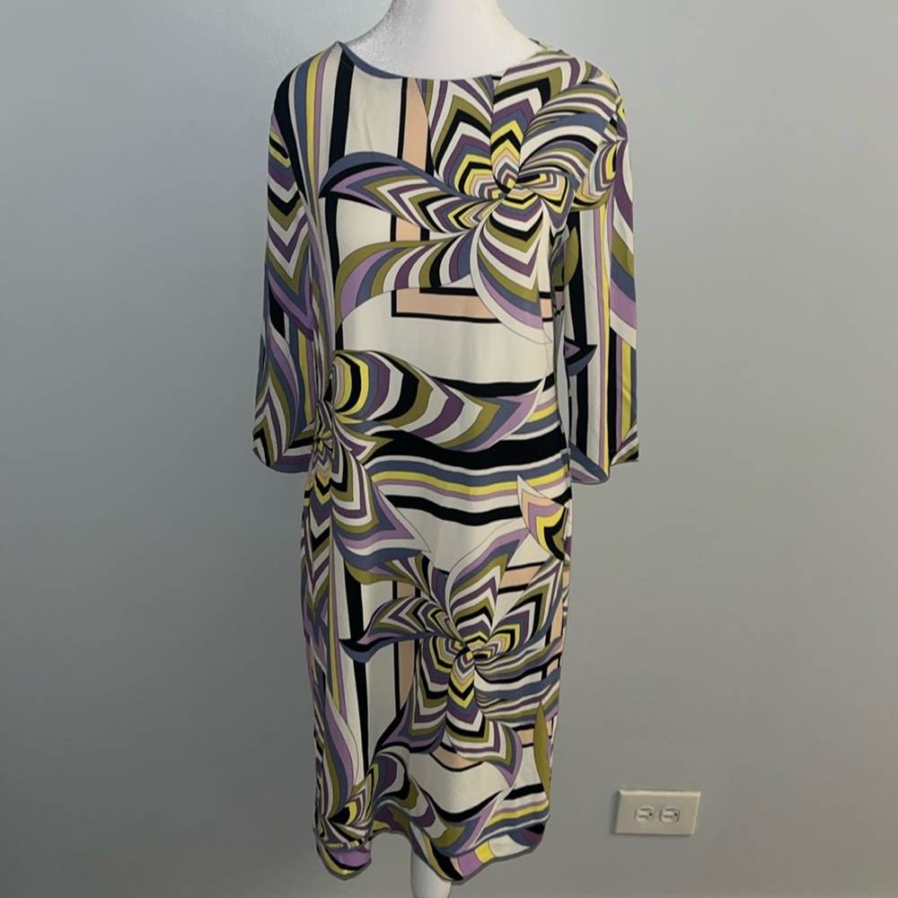 NWT Domani Womens 3/4 Length Sleeve Dress